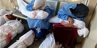 160پزشک و پرستار قربانی شدند/ خانواده‌های سیاهپوش در غزه + فیلم 