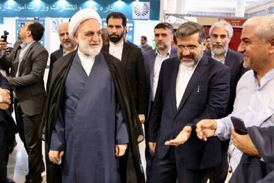 محسنی اژه ای به نمایشگاه کتاب رفت+ فیلم