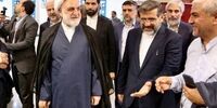 محسنی اژه ای به نمایشگاه کتاب رفت+ فیلم