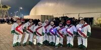 اسکی‌بازان ایران در افتتاحیه المپیک زمستانی جوانان رژه رفتند 