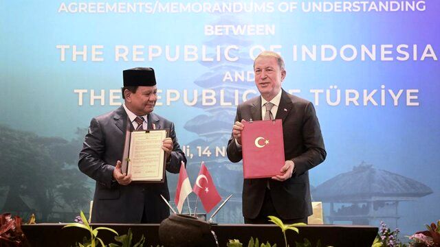توافق‌نامه همکاری نظامی جدید بین ترکیه و اندونزی