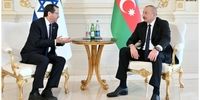 دیدار و گفتگوی  رئیس جمهور آذربایجان و هرتزوگ در باکو 