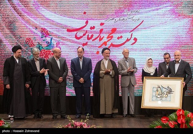 آئین تجلیل از خدمات فرهنگی و هنری محمدباقر قالیباف