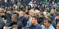عکسی از علی باقری در میان عزاداران تاسوعای حسینی در وین