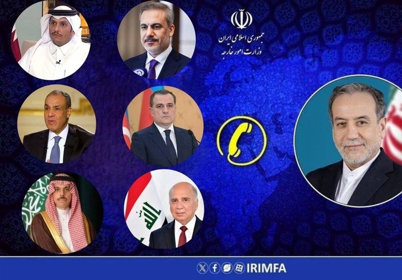 رایزنی عراقچی با وزرای خارجه 6 کشور/ آخرین مواضع  ایران در خصوص پایان جنگ 