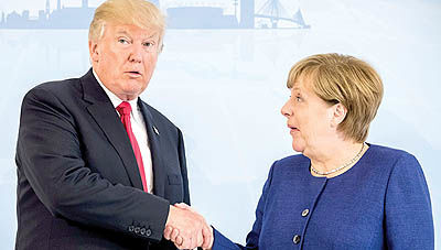صف‌آرایی آلمان و آمریکا /رونمایی از جنگ جهانی تجارت و حمایت