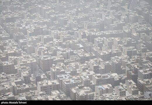 هشدار هواشناسی/ خیزش گرد و خاک در نیمه غربی و جنوبی تهران
