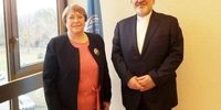 ظریف با کمیسر عالی حقوق بشر سازمان ملل دیدار و گفت‌وگو کرد