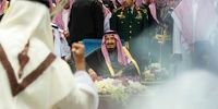 ملاقات ولید بن طلال با پادشاه سعودی در مراسم رقص «عرضه» + عکس