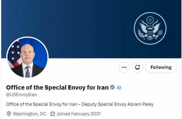 حذف نام و عکس «مالی» از حساب توییتری «نماینده ویژه آمریکا در امور ایران»