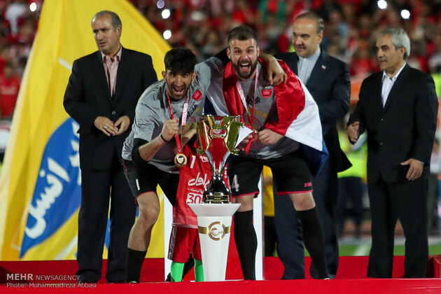 مراسم جشن قهرمانی پرسپولیس