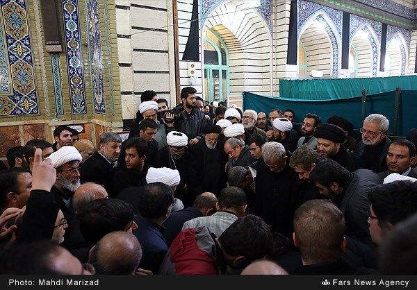 تشییع پیکر آیت الله موسوی اردبیلی