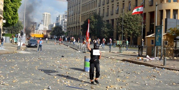 تظاهرات لبنان کشته برجای گذاشت +فیلم