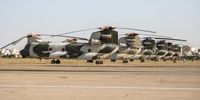رونمایی از 12 بالگرد بازسازی شده ارتش