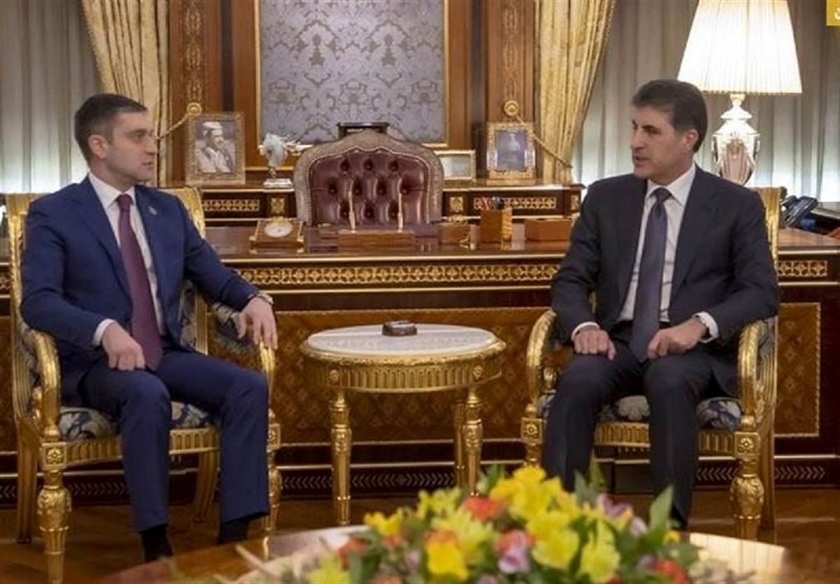 رایزنی مهم سفیر جمهوری آذربایجان با بارزانی / باکو در اربیل کنسول‌گری افتتاح می‌کند