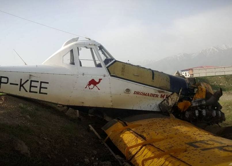  جزئیات جدید از حادثه سقوط هواپیما در تاکستان 