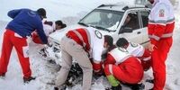 برف و کولاک در 25 استان ایران/ رهاسازی 103 خودرو از برف توسط هلال احمر