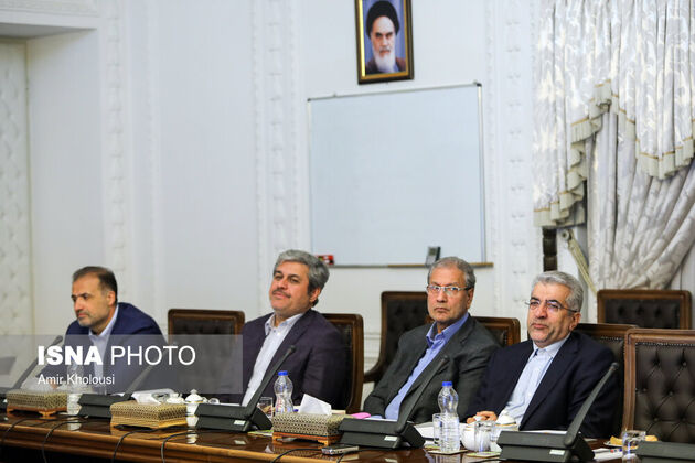 تصاویر جلسه شورای عالی اقتصادی با حضور روحانی، رئیسی و لاریجانی