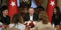 شام افطاری اوزیل و اردوغان + عکس