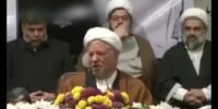 مرحوم هاشمی در آخرین سخنرانی خود چه گفت؟