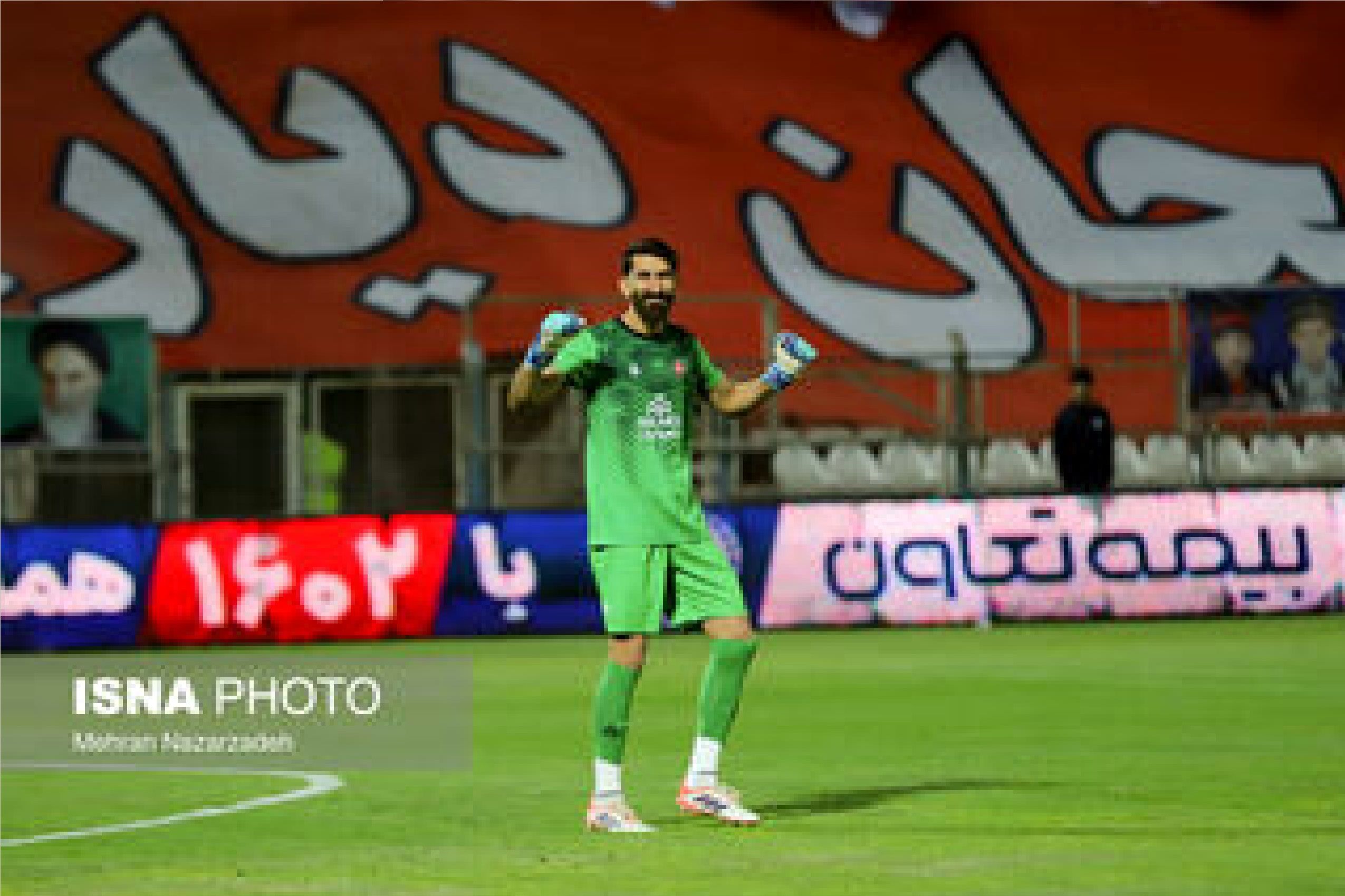 علیرضا بیرانوند بهترین بازیکن میدان شد