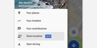 با «گوگل مپس» موقعیت های سفر خود را به اشتراک بگذارید