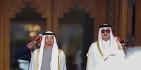 رئیس دولت امارات وارد قطر شد