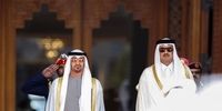 رئیس دولت امارات وارد قطر شد
