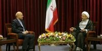 جزئیات دیدار کم سابقه رئیس مجلس با آملی لاریجانی