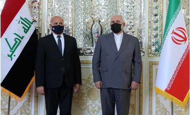 دیدار ظریف و وزیر امور خارجه عراق در تهران