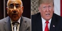 نخست‌وزیر عراق درخواست دیدار ترامپ را رد کرد