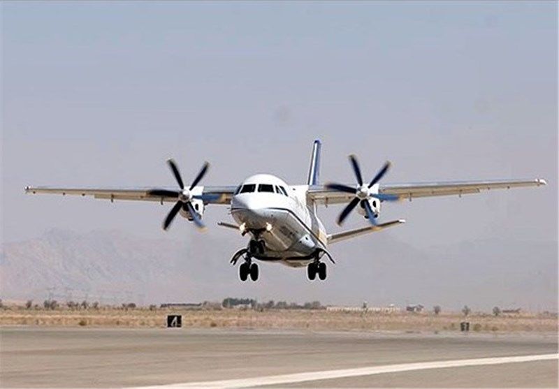 هواپیمای مسافری ساخت ایران به زمین نشست