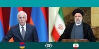 تماس تلفنی رئیسی با رئیس جمهور ارمنستان/ باید با احتیاط تمام با تحرکات اسرائیل مواجه شد