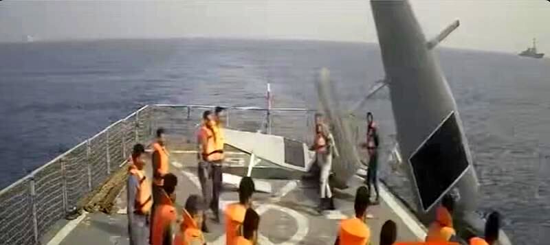 ادعای عجیب آمریکا درباره دوربین‌های شناورهای توقیفی خود در خلیج فارس!