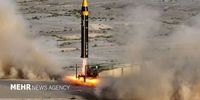 موشک‌های ایران به یاد دختران میناب شلیک شدند +تصویر نوشته روی موشک