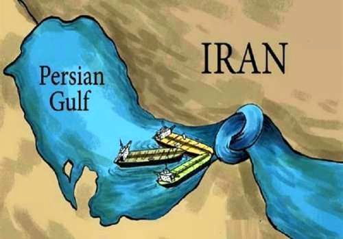 ایران در حال عملی کردن تهدید بستن تنگه هرمز است