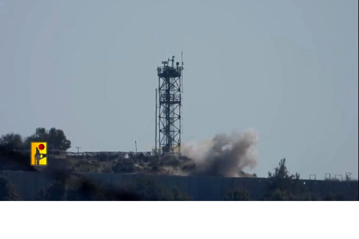 حزب‌الله لبنان پایگاه‌ نظامی اسرائیل را هدف قرار داد+ فیلم
