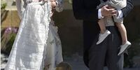 تصاویر مراسم غسل تعمید پرنسس آدرینه