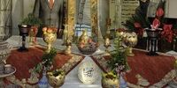 عکس یادگاری سفیر چین با سفره هفت سین