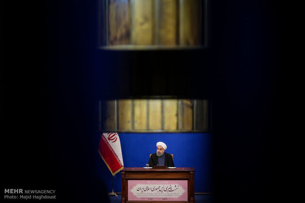 دهمین کنفرانس خبری رئیس جمهوری