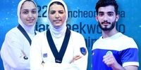 تکواندو قهرمانی آسیا؛ مدال طلا برای اکرم خدابنده و زهرا پوراسماعیل