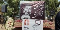 حضور بازیگران در مراسم خاکسپاری امین تارخ
