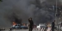 تصاویر انفجار مهیب در منطقه دیپلماتیک کابل