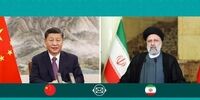 پیام رئیسی به رئیس جمهور چین
