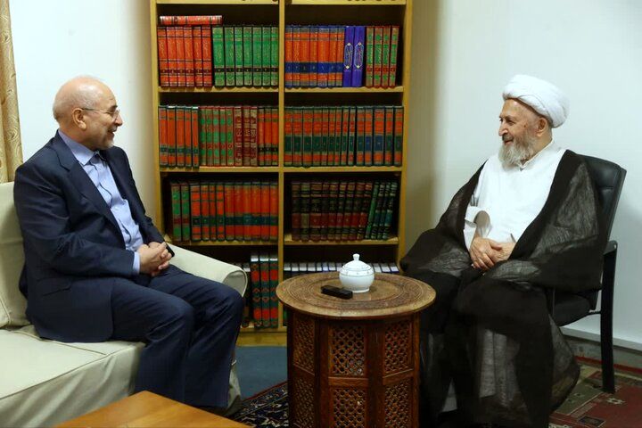 معیشت مردم؛ دغدغه اصلی مرجع تقلید معروف/ قالیباف عملکرد مجلس را تشریح کرد