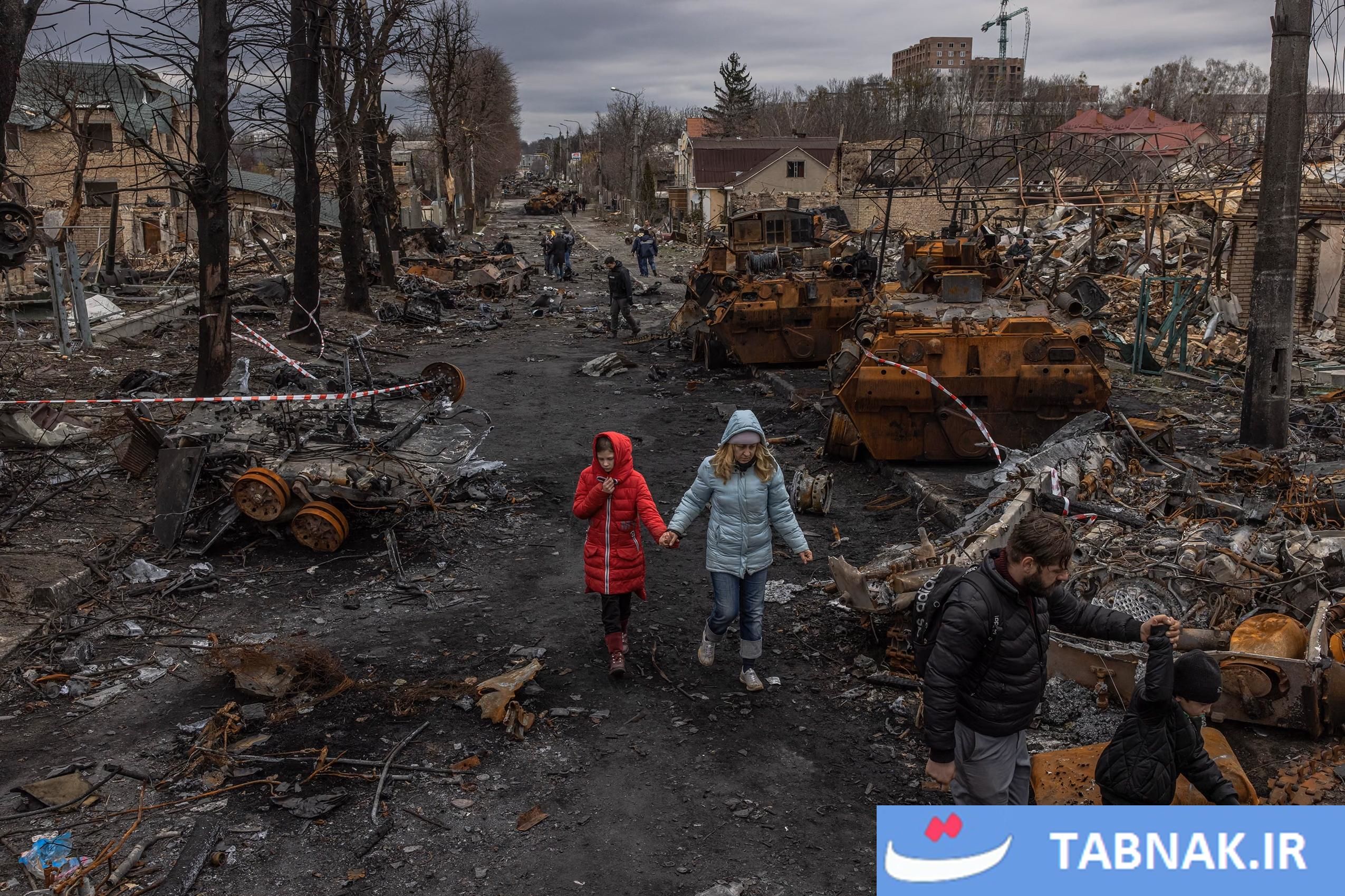 تصاویر| اوکراین چهار سال پس از آغاز جنگ 