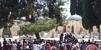 حمله اسرائیل به نمازگزاران در مسجدالاقصی + فیلم