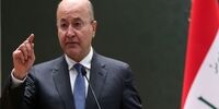 واکنش برهم صالح به شهادت ابراهیم رئیسی