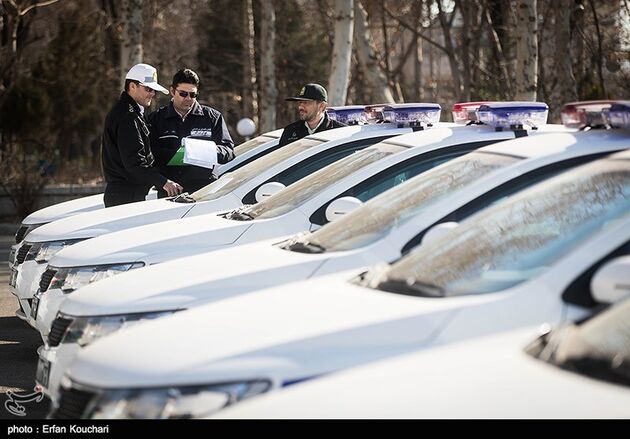 رونمایی از خودروهای سراتو پلیس پایتخت