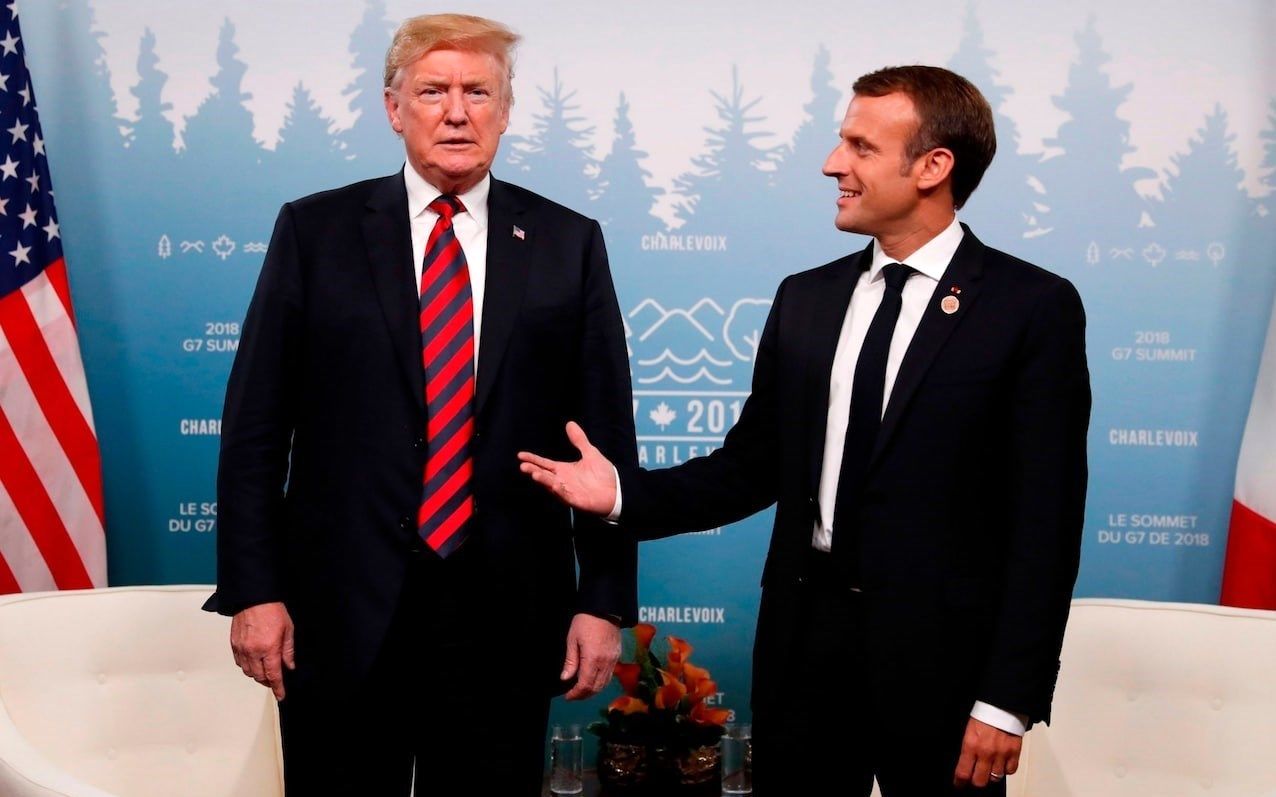 تلاش مکرون برای انزوای ترامپ در نشست G7 